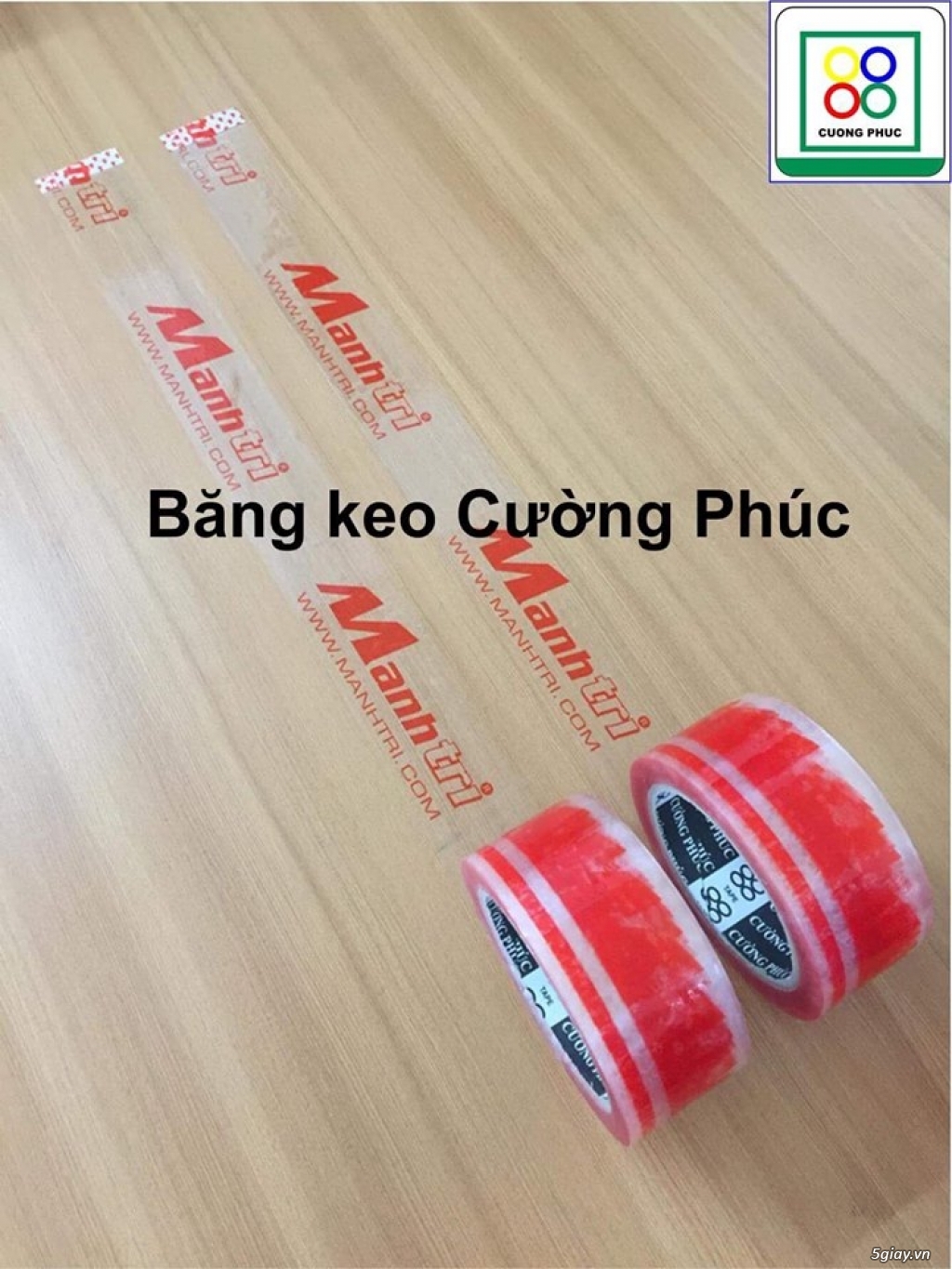 NHẬN IN BĂNG KEO LOGO SỐ LƯỢNG ÍT 120 CUỘN - 8