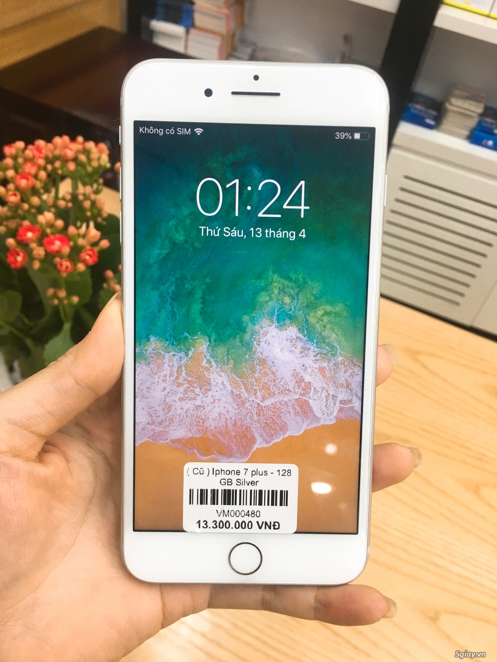 iPhone 7 plus - 128gb Silver 99% - 3