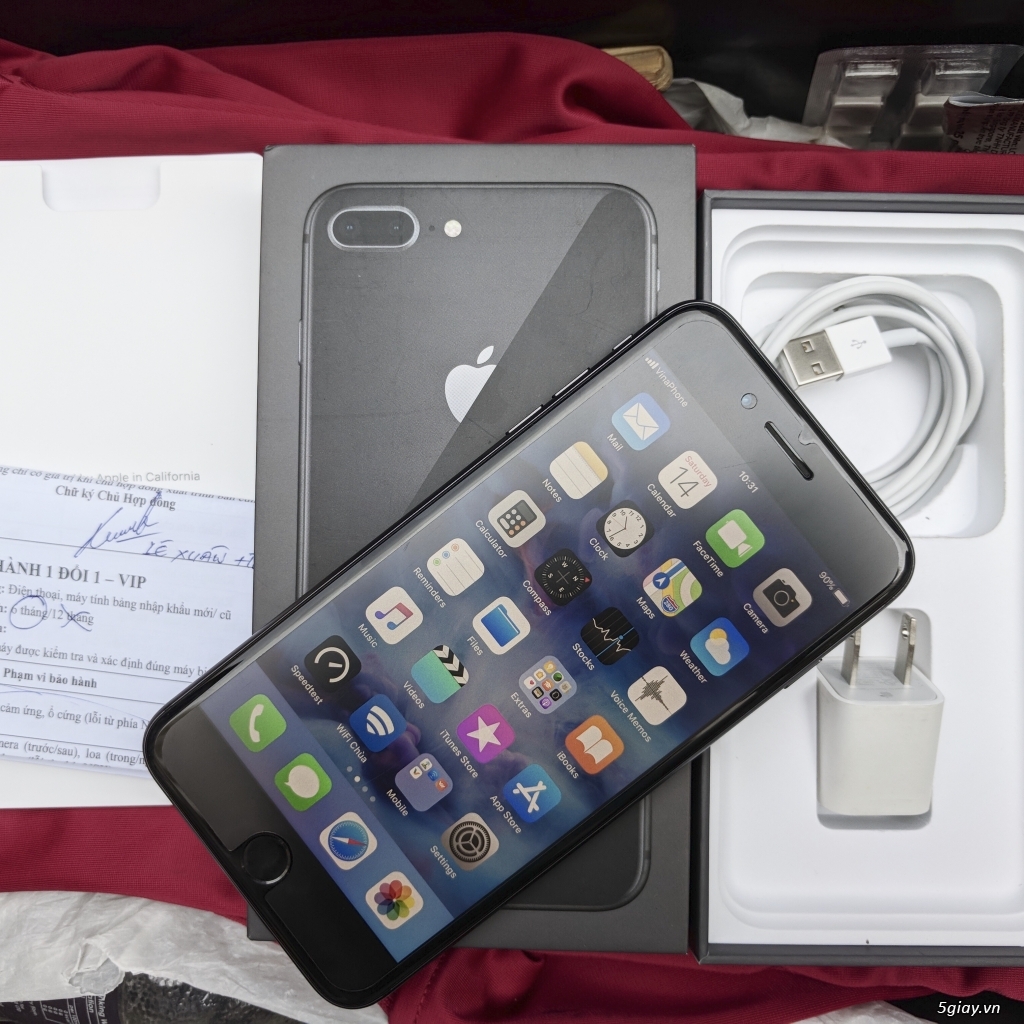 ##iPhone 8plus Gray 64gb LL 99%##