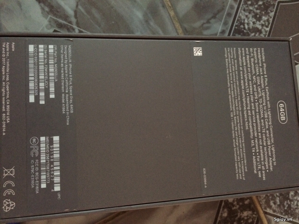 iPhone 8plus 64GB Lock Grey cần ra đi giá tốt - 3