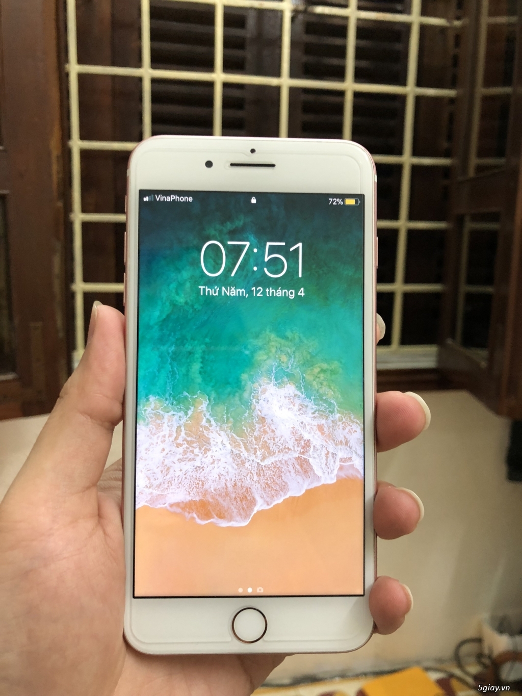 Bán Hay Giao Lưu iphone 7 plus 32Gb QT lỗi MVT , có sạc cáp - 4