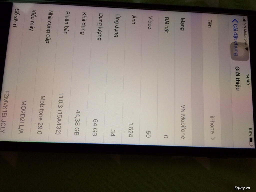 iPhone 8plus 64GB Lock Grey cần ra đi giá tốt