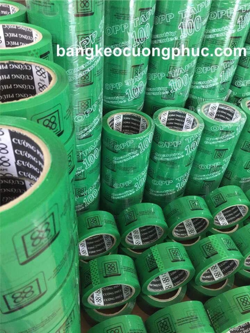 NHẬN IN BĂNG KEO LOGO SỐ LƯỢNG ÍT 120 CUỘN