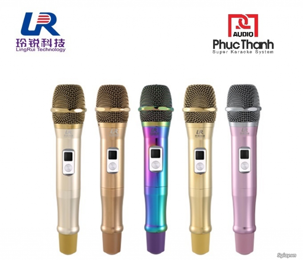 micro không dây karaoke cao cấp Lingrui JG16B - 5