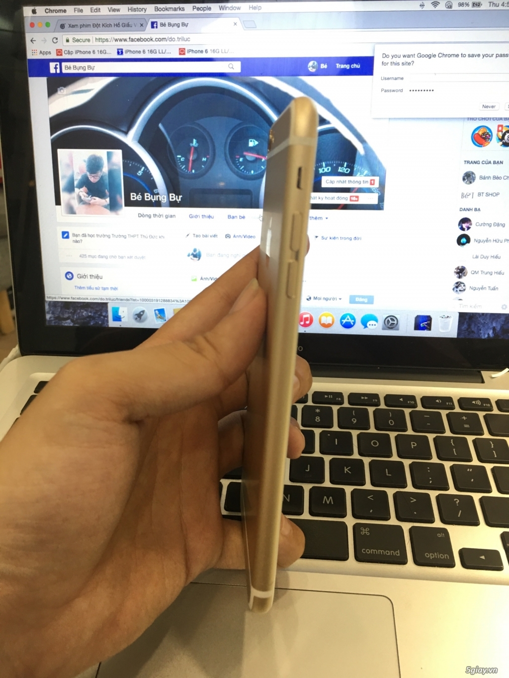 iPhone 6S Plus 64G Gold Máy Mỹ 99% !!!! - 2