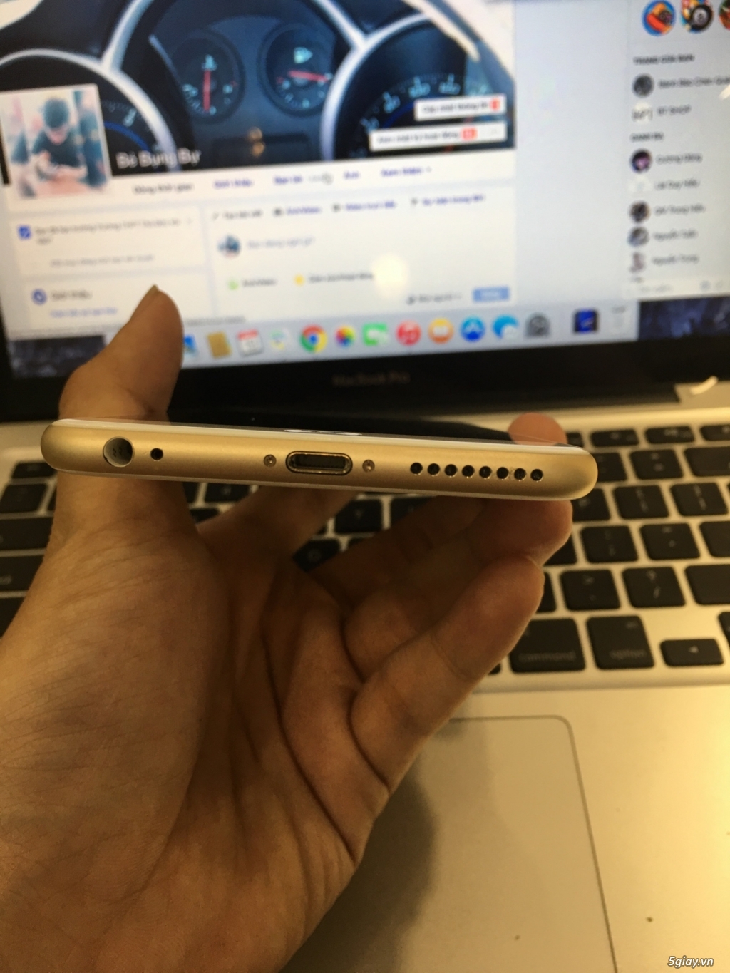 iPhone 6S Plus 64G Gold Máy Mỹ 99% !!!! - 1