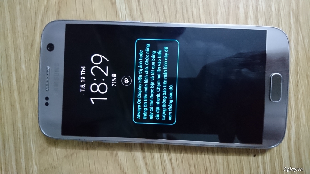 Cần bán: Samsung S7 hỗ trợ 2 sim, giá rẻ - 1