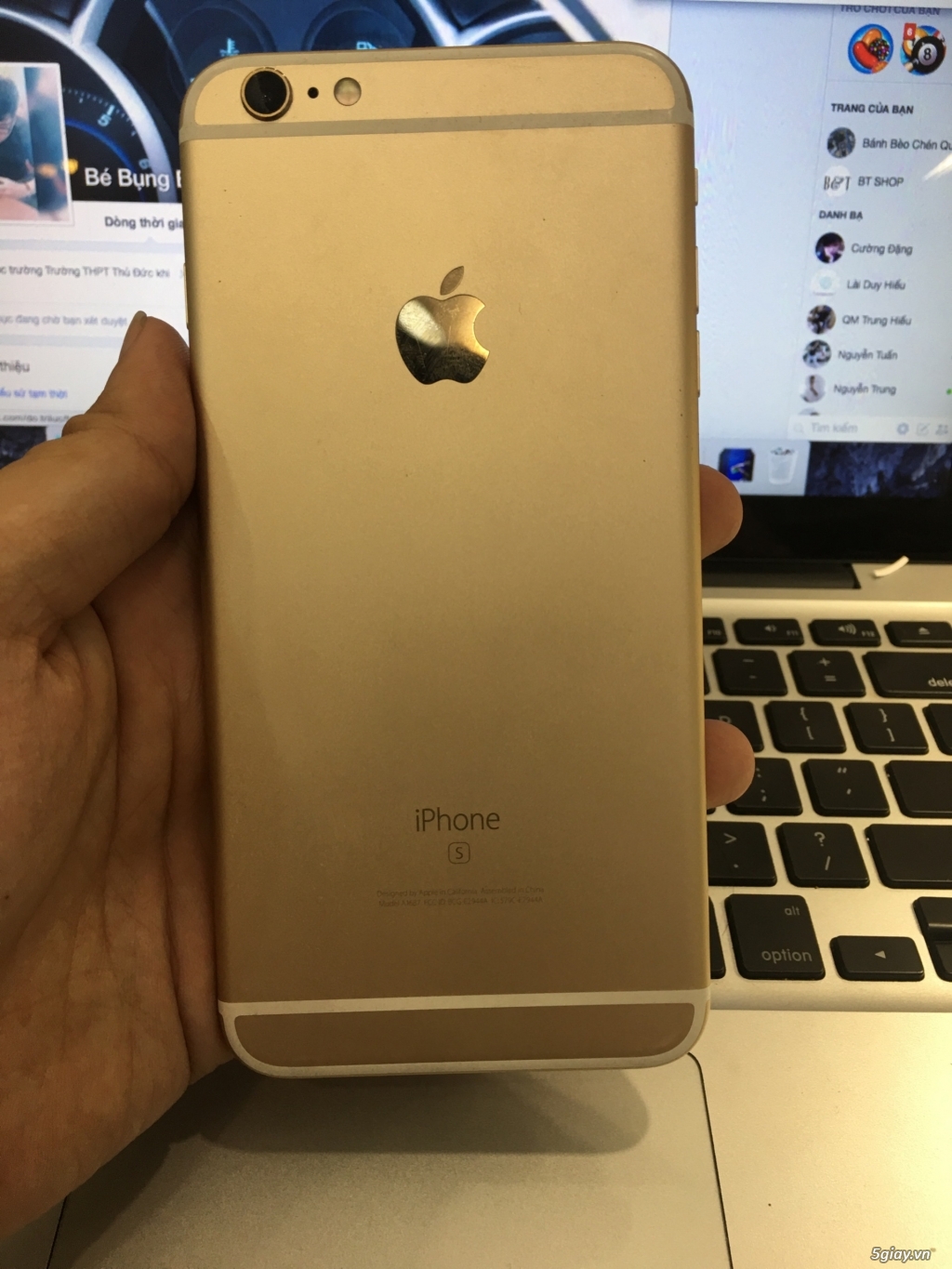 iPhone 6S Plus 64G Gold Máy Mỹ 99% !!!! - 4