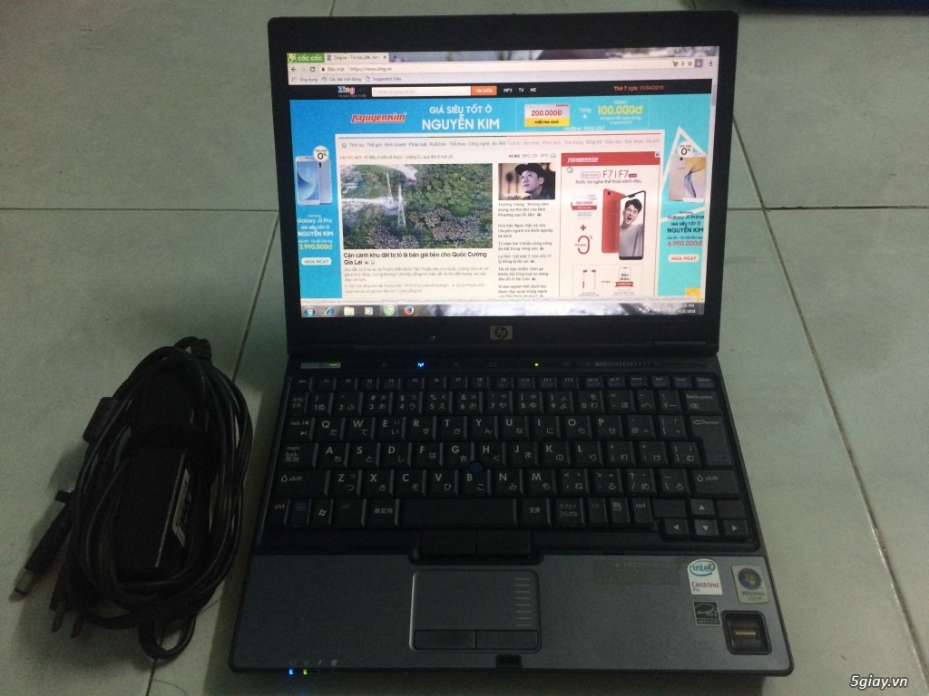 Laptop HP Compa 2510p Core 2 dual cho ae xài chữa cháy - 3