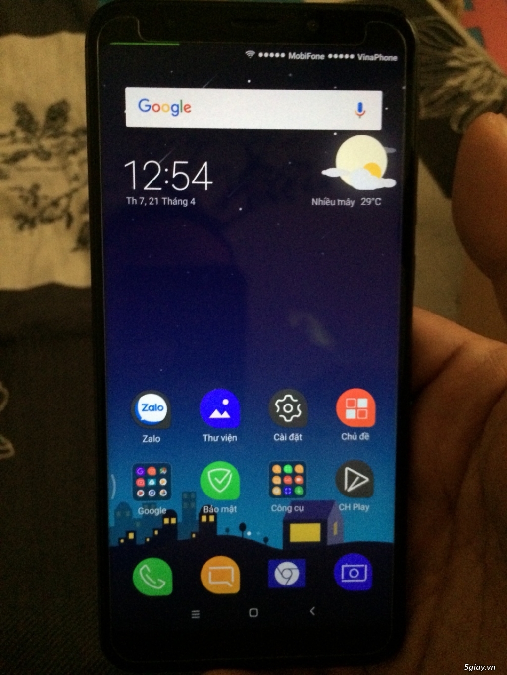 Xiaomi redmi 5plus đen tràn viền cấu hình tốt - 1