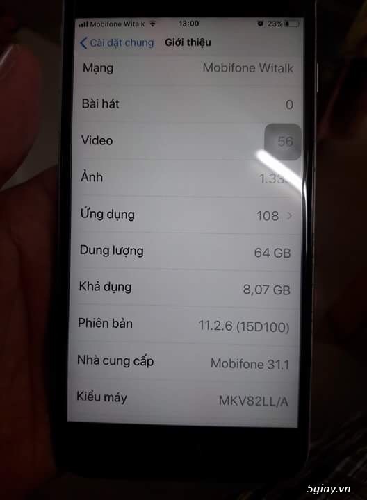 Bán IPhone 6s plus 64gb gray. Zin 100%