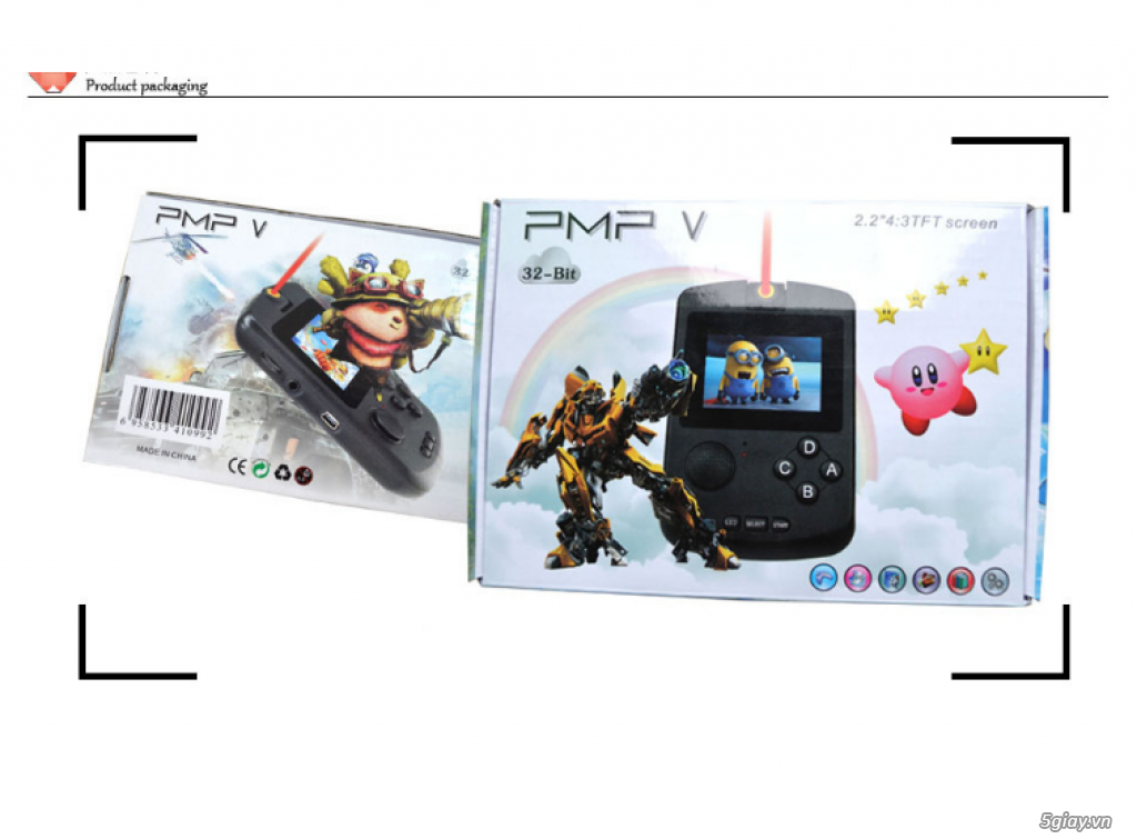 Cần bán: Máy chơi game PMP V - 2