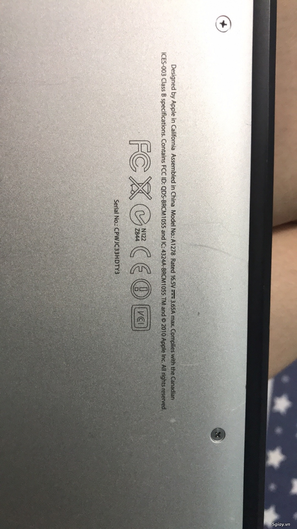 Thanh lý Mac Pro 13” Ram 16G Máy mới 95% - 2