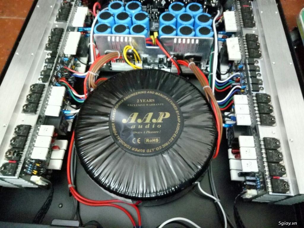Cục đẩy công suất AAP Audio P-4800 , P4600 Chính hãng. - 2