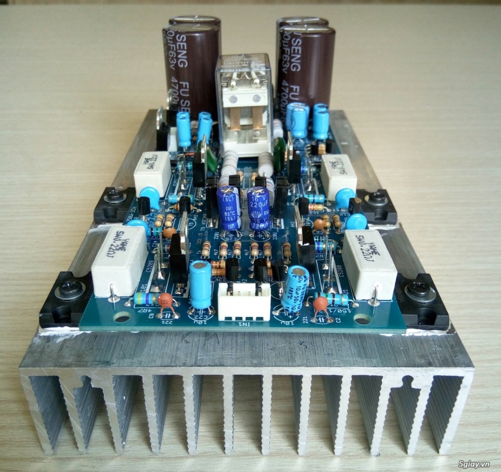 Board Ampli 100W x 2 kênh dùng TDA7294 - 6
