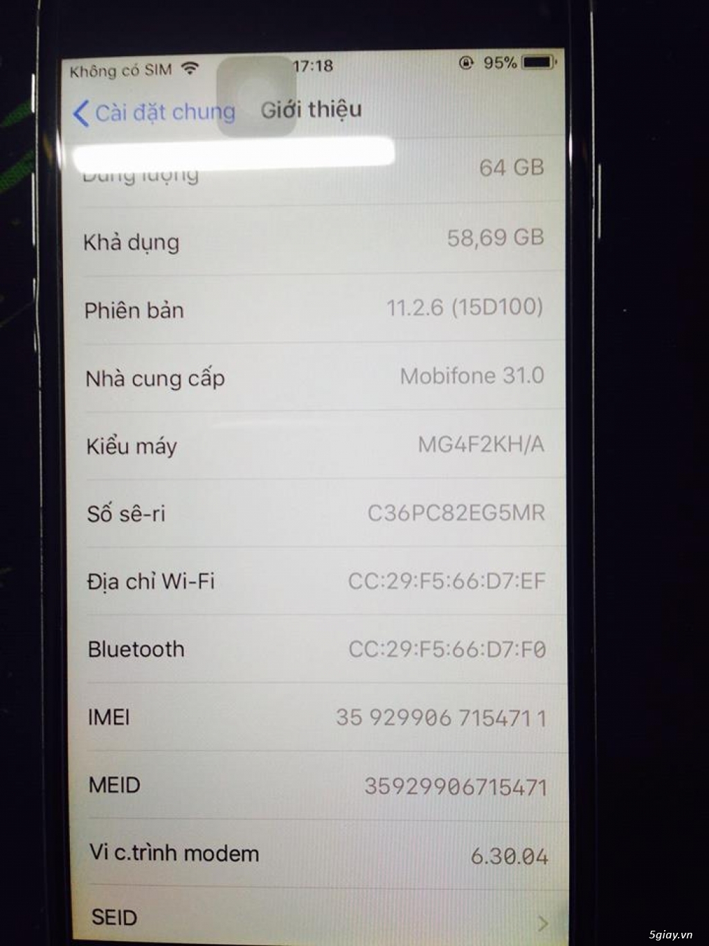 IPHONE 6 GREY 64GB quốc tế nữ xài kỹ đẹp như mới