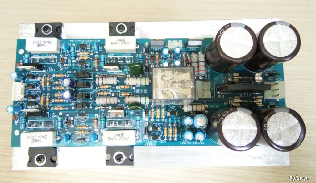 Board Ampli 100W x 2 kênh dùng TDA7294 - 7