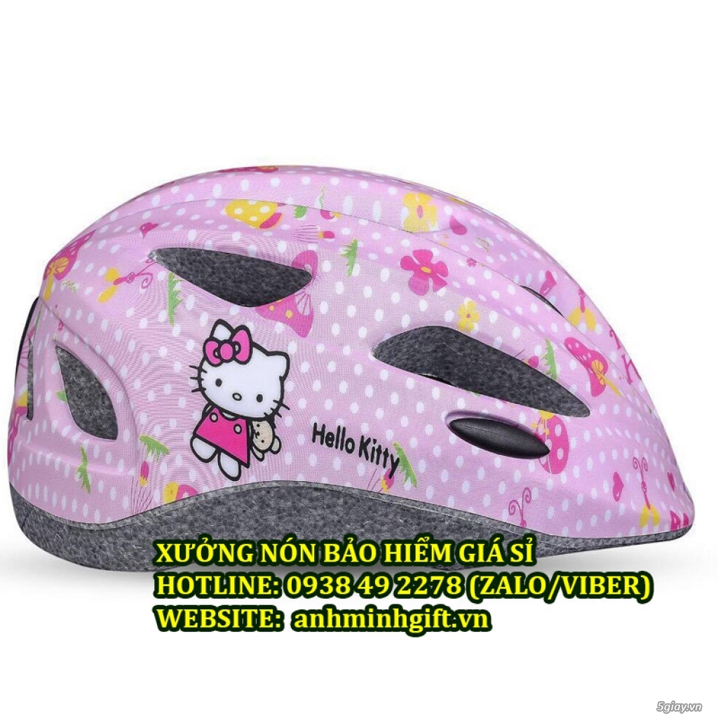 Nhận đặt hàng nón bảo hiểm in logo giá rẻ - Hồ Chí Minh