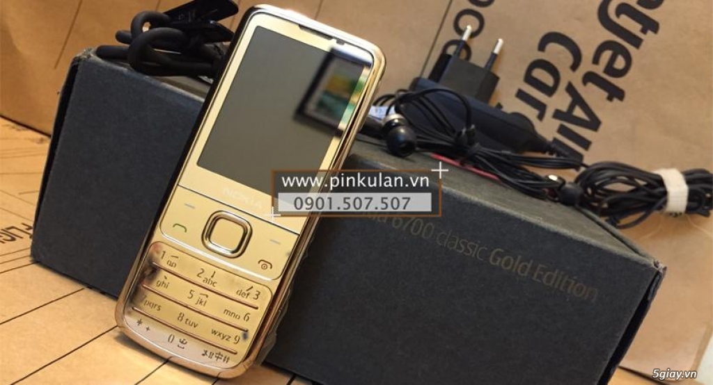 Xuất hiện Nokia 6700 Gold Fullbox chính hãng siêu đẹp