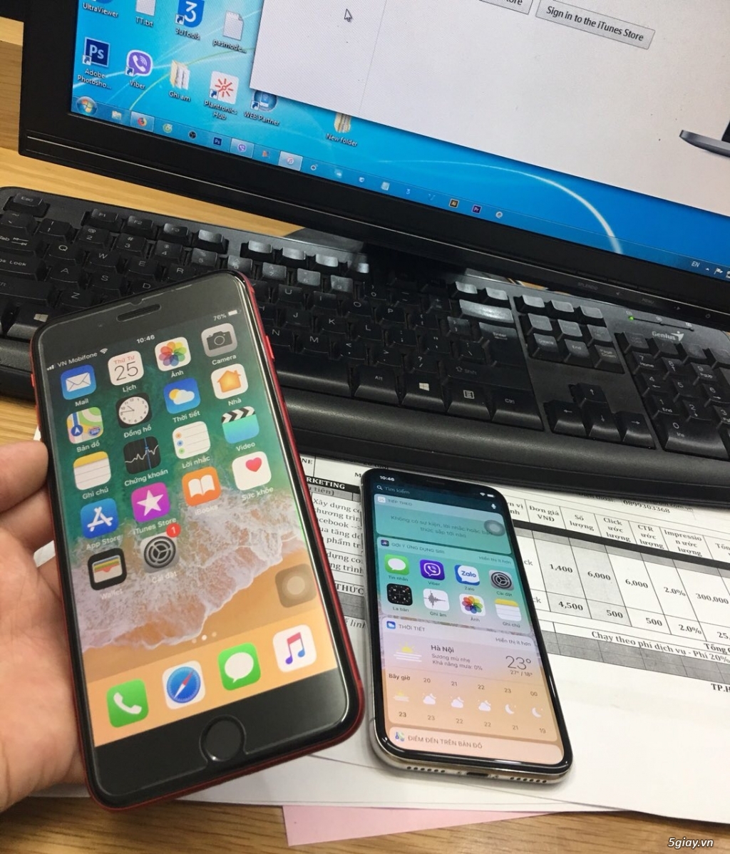 iPhone 8 plus - 64Gb Red - 1