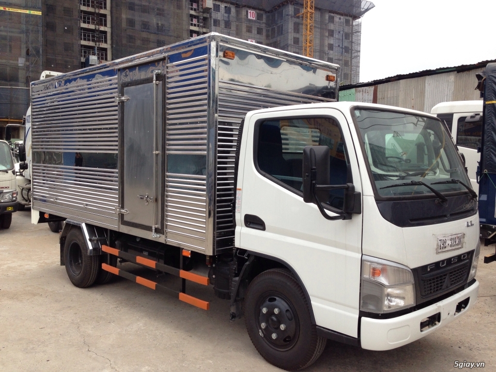 xe fuso canter 1.9 tấn thùng kín