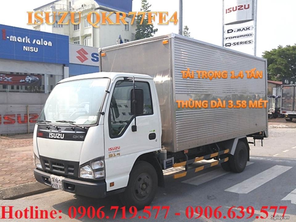 Bán xe tải Isuzu 1.4 tấn/1T4 QKR77FE4 nhập khẩu từ Nhật Bản mới 100% - 3