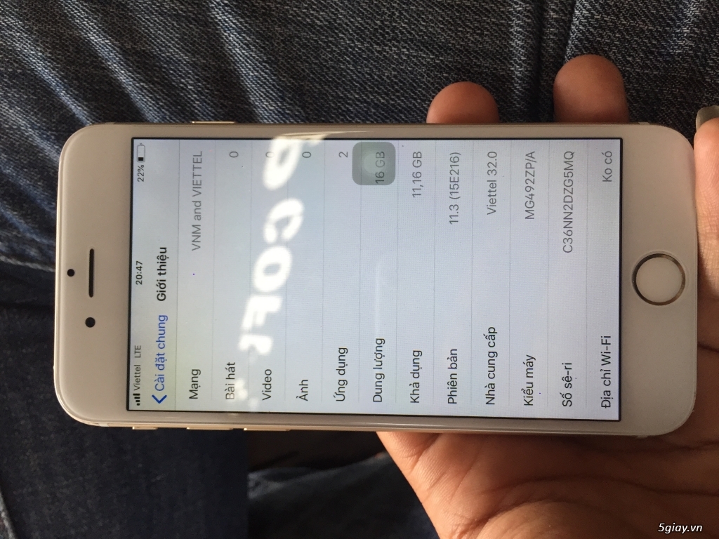 iPhone 6 qt Mỹ 16gb - 2
