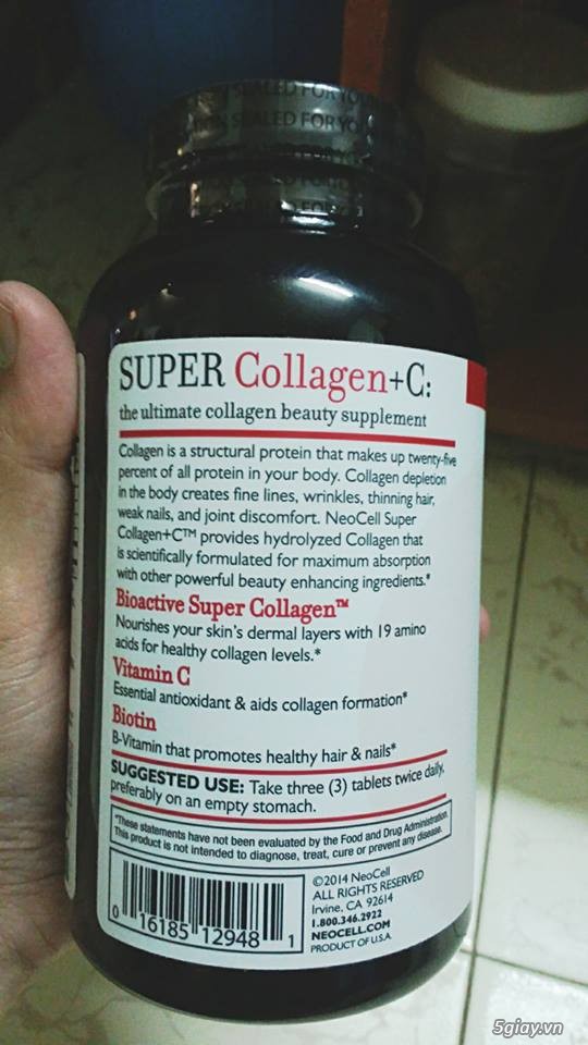 Bán Super Collagen +C 360 Viên (Hàng Mỹ) Giá Tốt