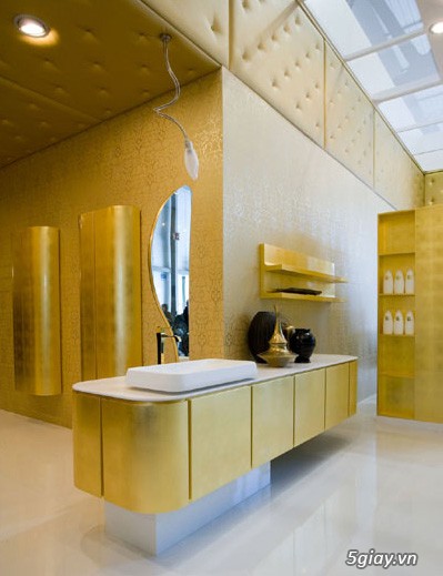 Bộ tủ Lavabo cao cấp được thiết kế đẹp, kiểu dáng hiện đại. - 2