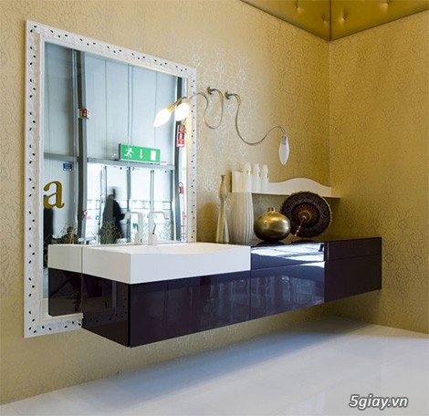 Bộ tủ Lavabo cao cấp được thiết kế đẹp, kiểu dáng hiện đại. - 8