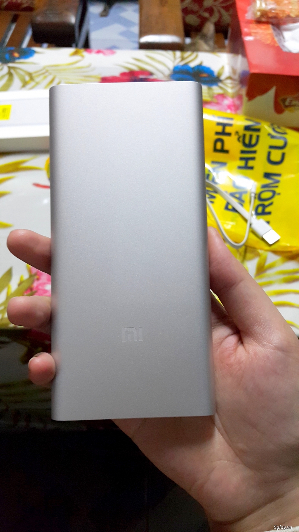 Thanh lý 1 pin sạc dự phòng Xiaomi mới mua 2/5/2018