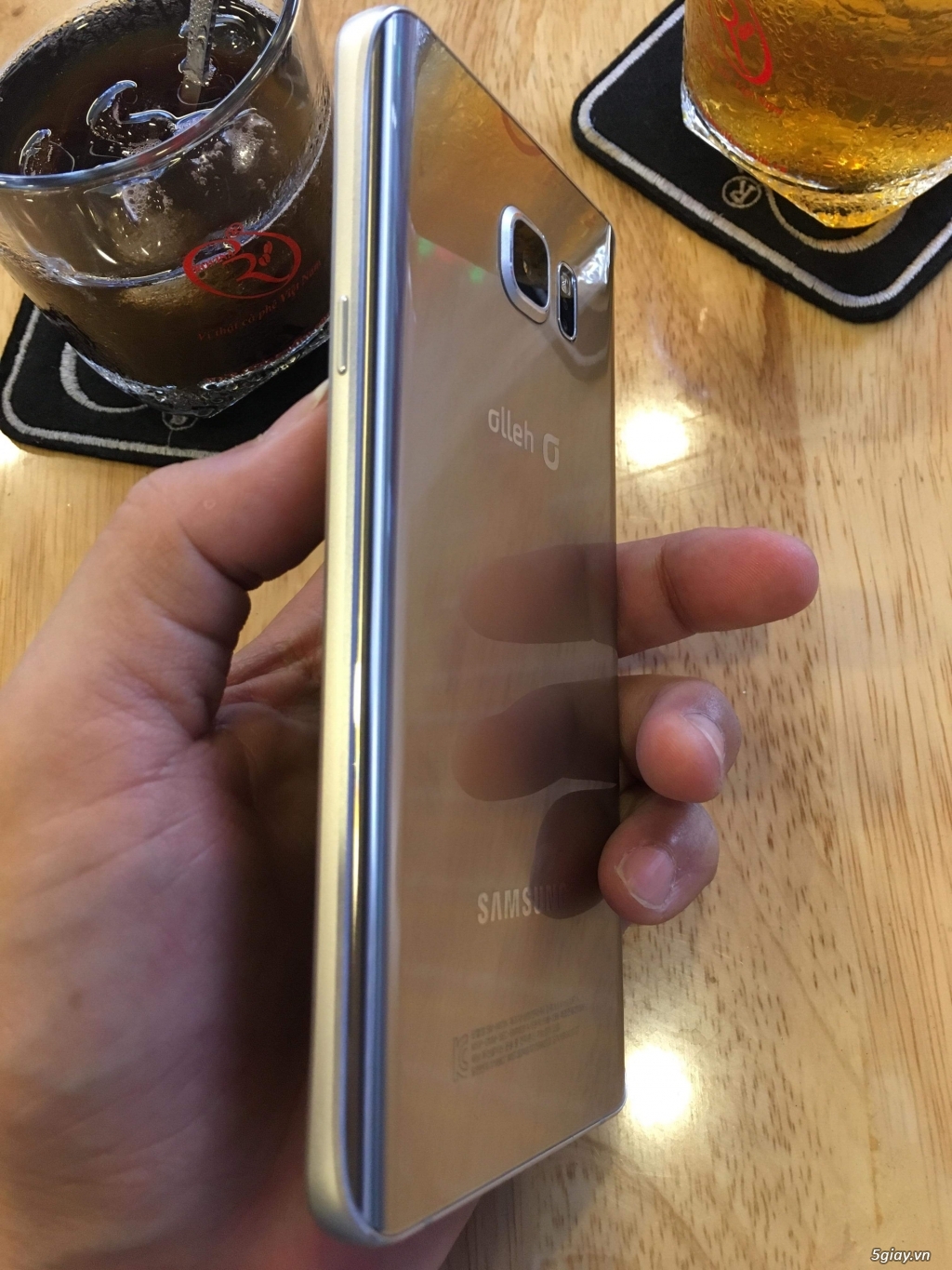 Cần bán: Samsung Note 5 32G Vàng Gold ZIN đẹp lung linh - 5