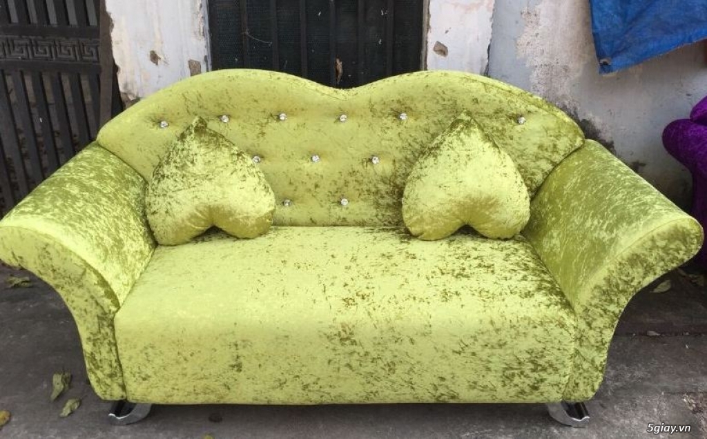Thanh lý bộ sofa nhung  cao cấp mới 100%