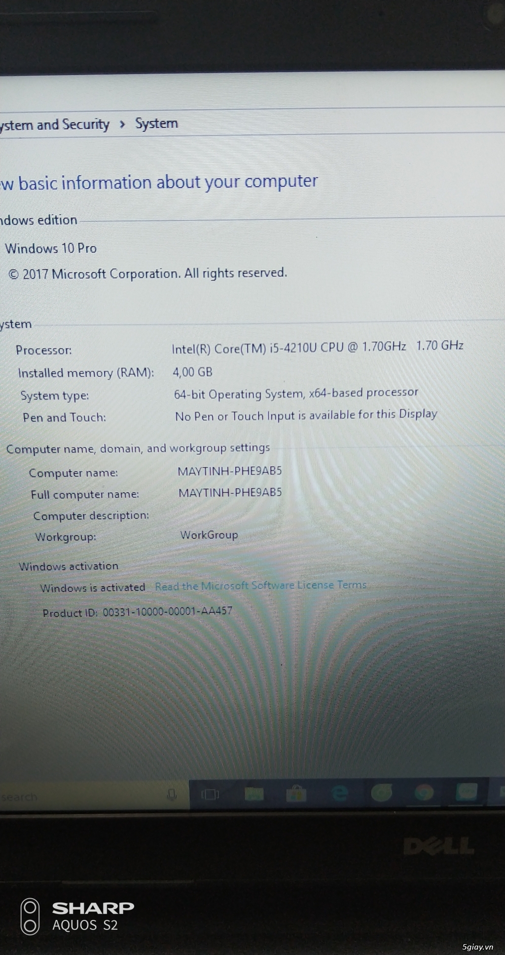 Dell Inspiron Intel Core i5 4 GB SSD 128 GB - 2