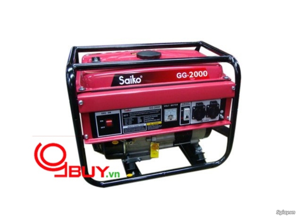 Máy phát điện Saiko GG 2000 công suất 2,2kw giá tốt nhất