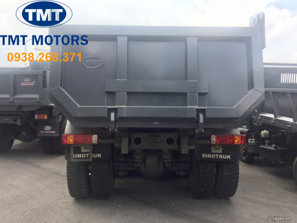 Xe ben Howo 6.5 tấn, thùng 5 khối, vay 70% lãi suất thấp