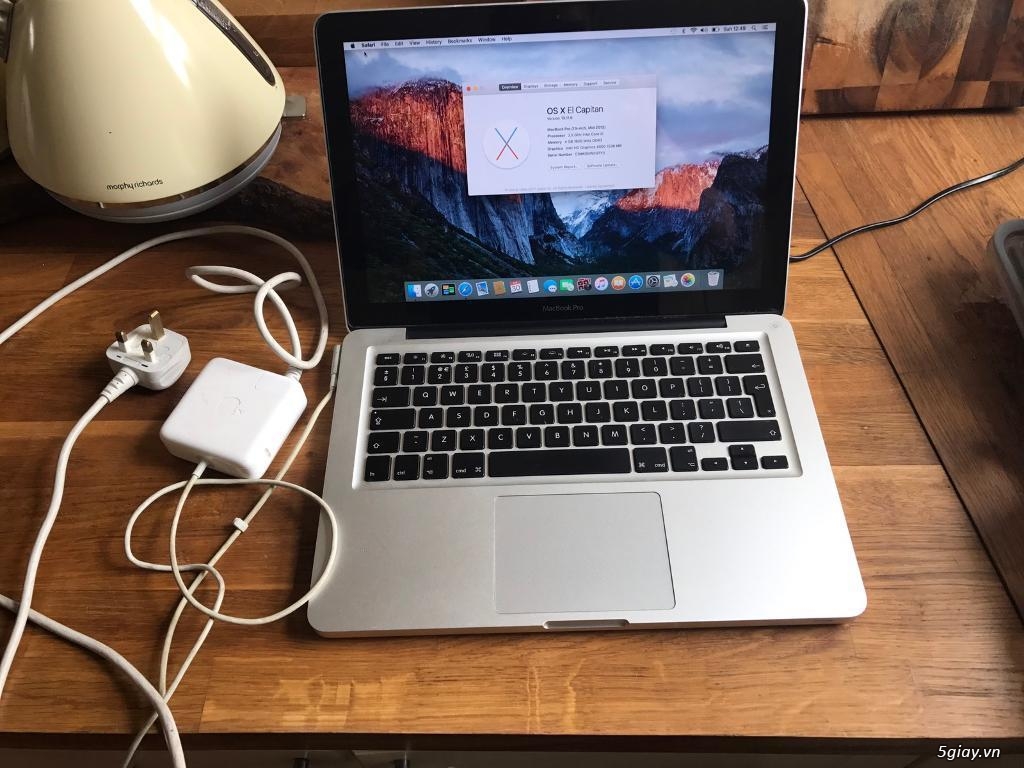 macbook pro A1278 core i5  2012