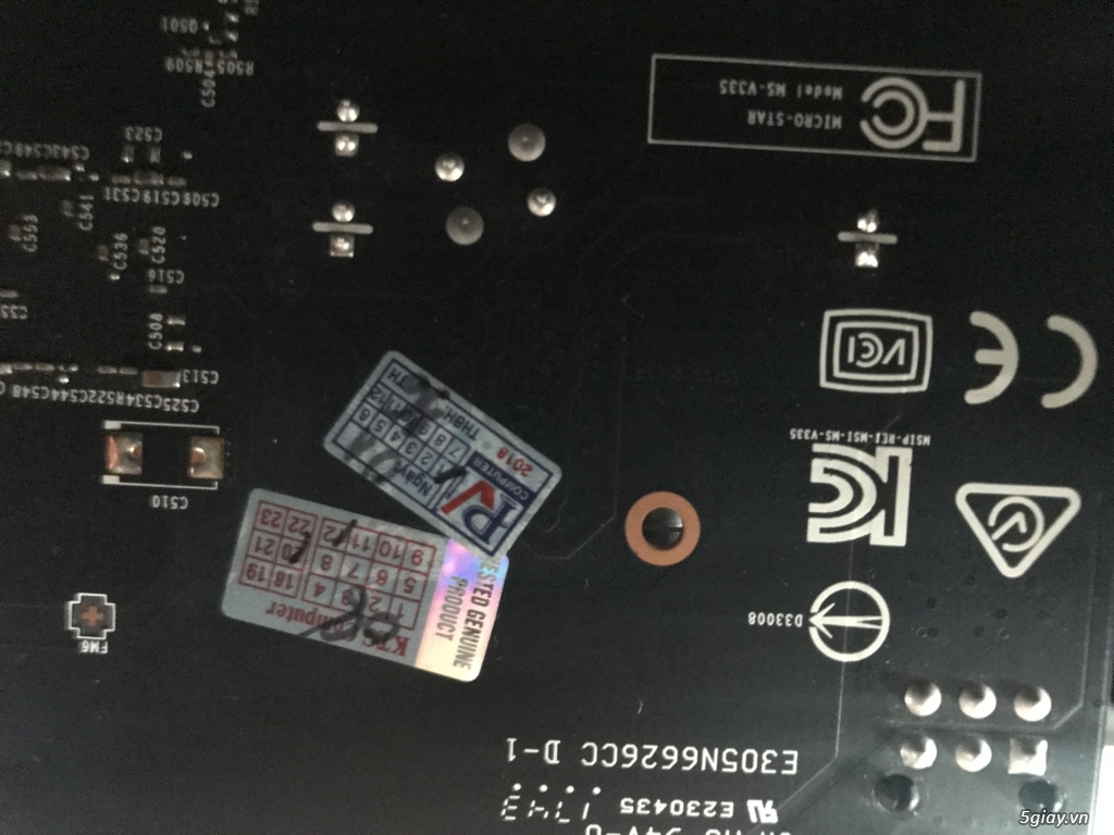 Vga MSI 1050TI 4gb gaming X - 1