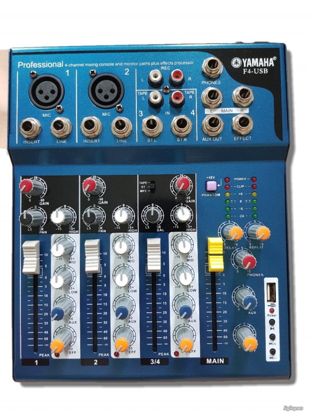 Mixer Yamaha F4 USB 5giay