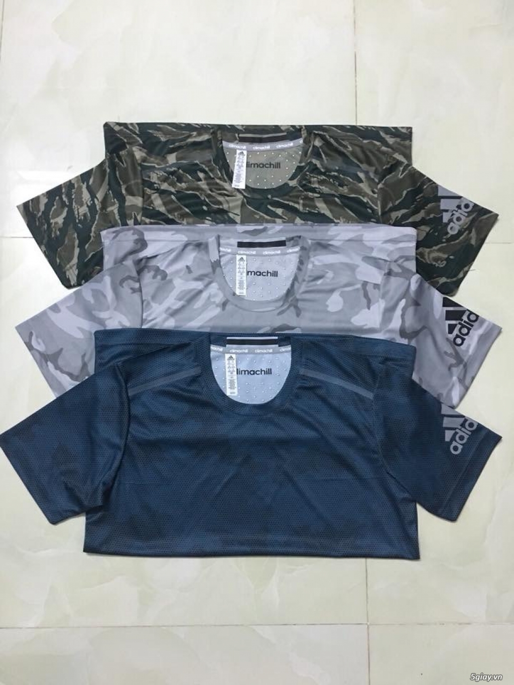 Adidas Climachill cổ tròn cho a e thể thao - 2