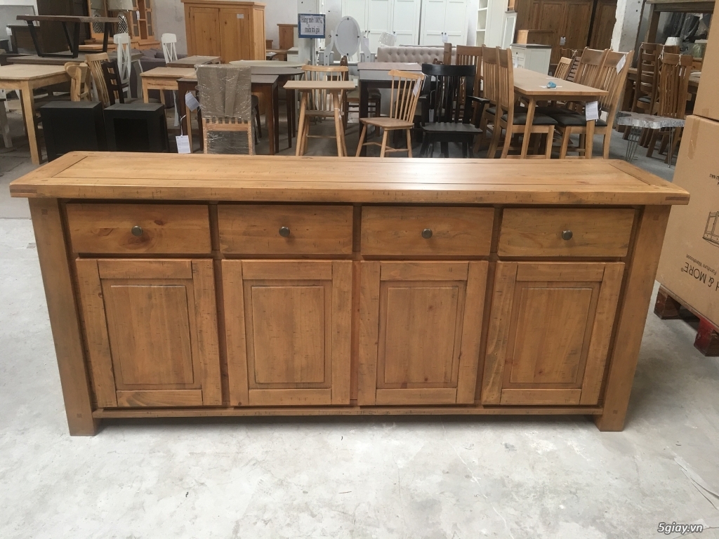 Tủ sideboard gỗ thông - 1