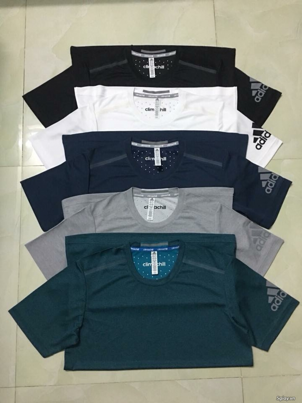 Adidas Climachill cổ tròn cho a e thể thao