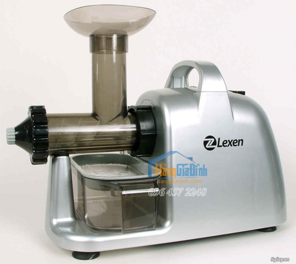 Máy ép chậm Lexen Mỹ - Ép cỏ lúa mì, trái cây siêu khỏe siêu bền - 11