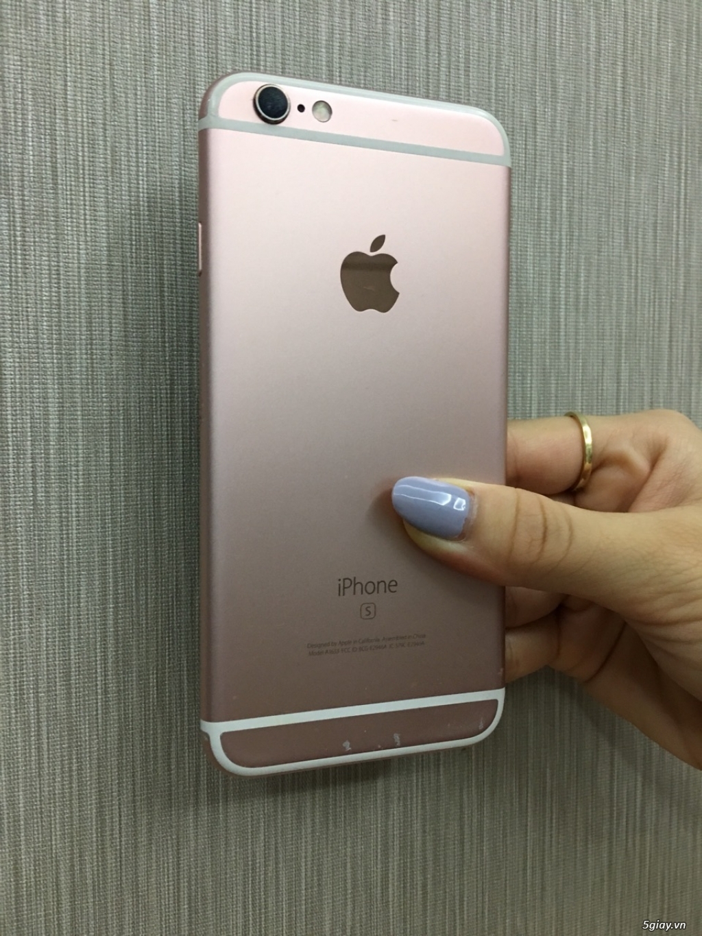 HN - Bán iPhone 6s 64GB rose gold zin, hàng Mỹ, bản Quốc tế - 1