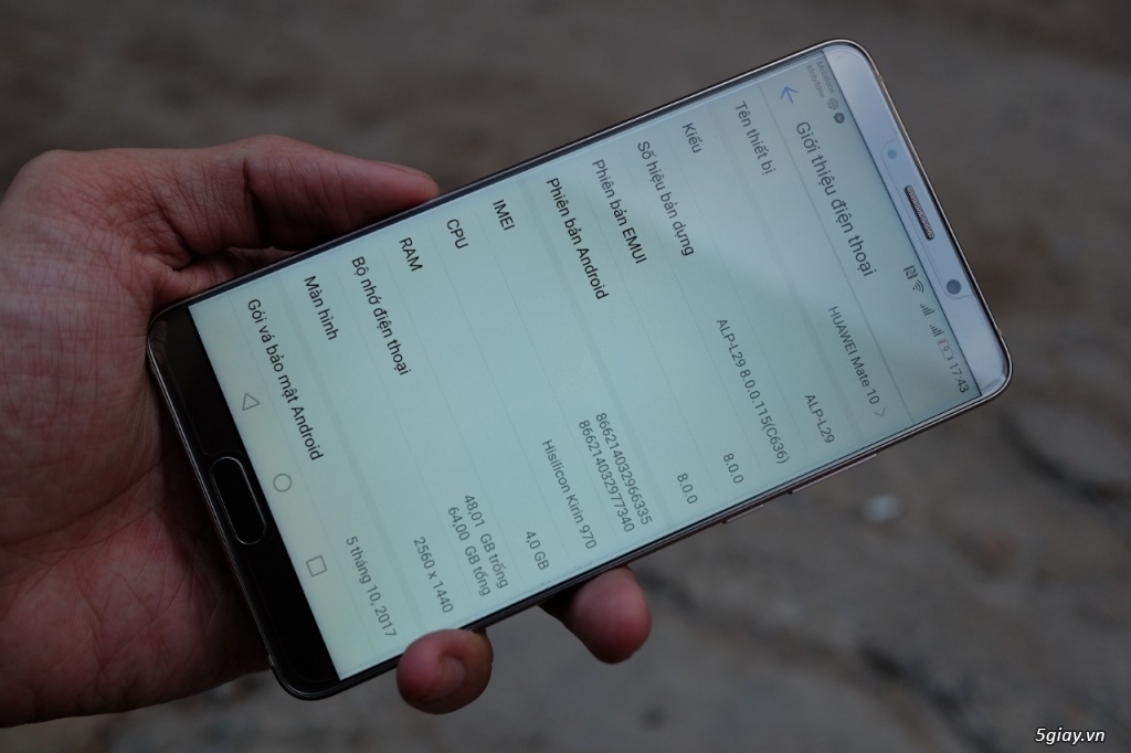 Huawei Mate 10 Quốc Tế L29 2 Sim 4/64 Như Mới - 4