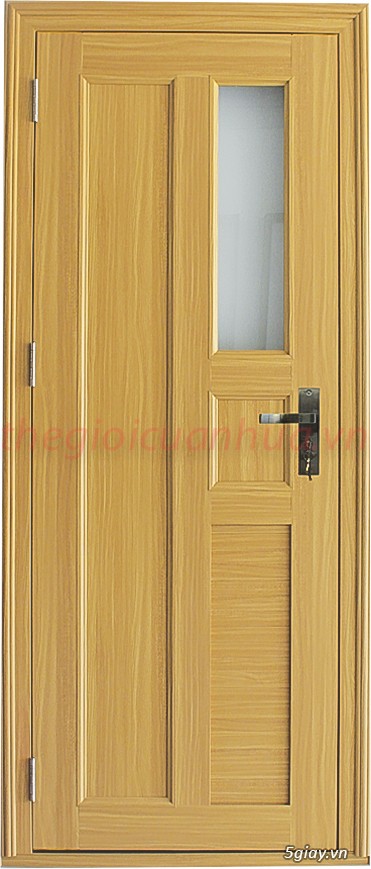 Cửa Nhựa giả gỗ, cửa ABS Hàn Quốc, cửa nhựa gỗ composite, tủ bếp nhựa. - 7