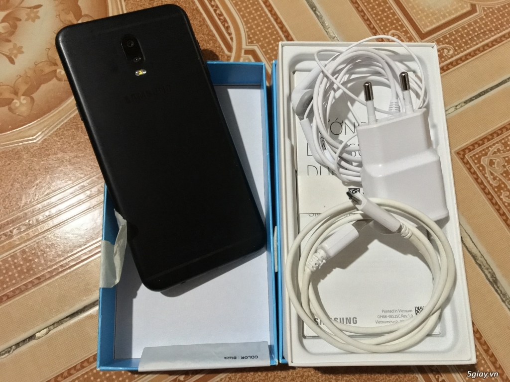 J7 plus Đen Fullbox 99,9%