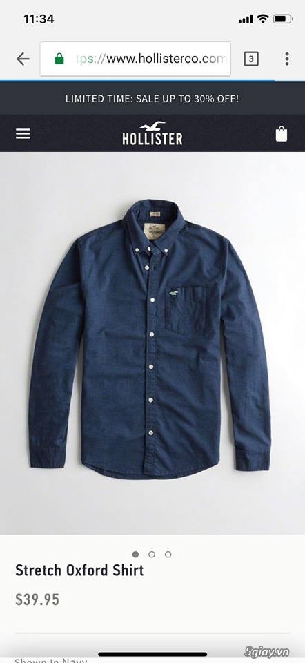 Abercrombie & Fitch , Hollister , A/X , Levi ,  Authentic nhập Mỹ 100% - 11