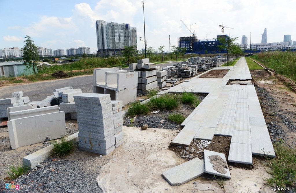 4 con đường 1.000 tỷ/km ở Thủ Thiêm đang làm đến đâu? - 13