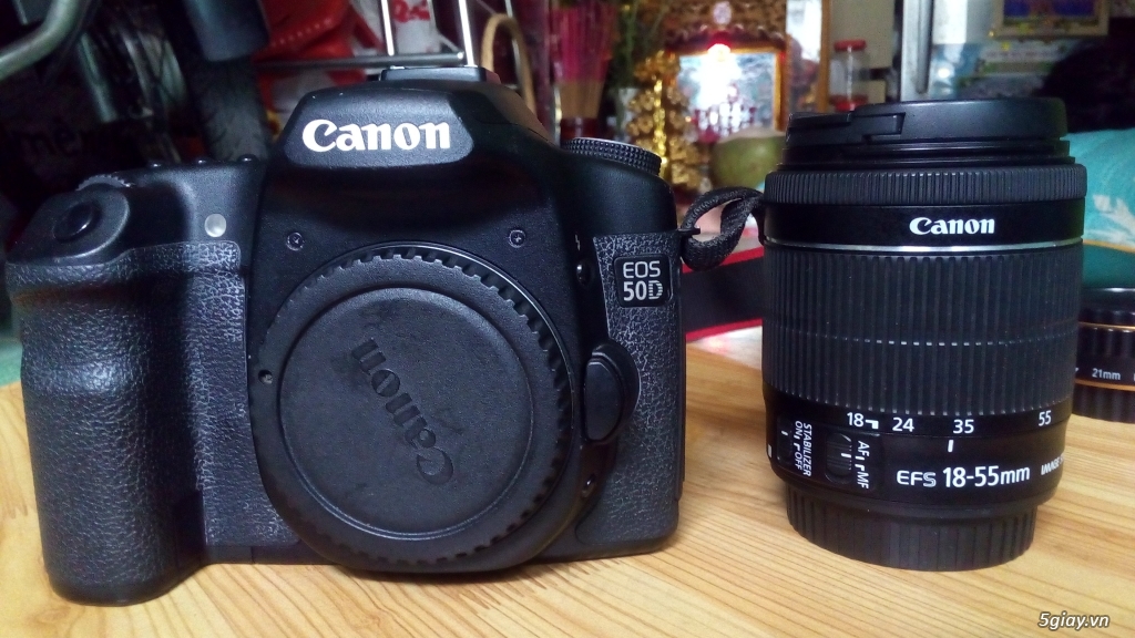 Bán Canon 50D 17k shot + len kit 18-55 - 2